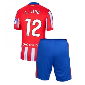 Atletico Madrid Samuel Lino #12 Domaci Dres za Dječji 2024-25 Kratak Rukavima (+ kratke hlače)